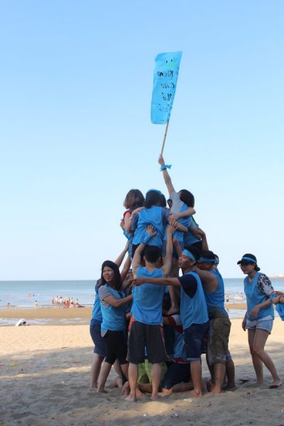 team building bãi biển mũi né